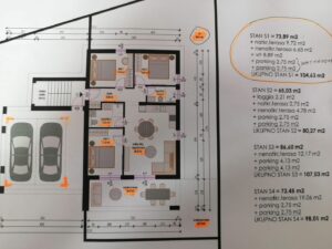 Wohnung im Wohngebäude, Verkauf, Nin, Zaton