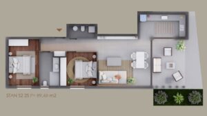 Neubauwohnung, Verkauf, Privlaka, Privlaka
