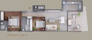 Neubauwohnung, Verkauf, Privlaka, Privlaka